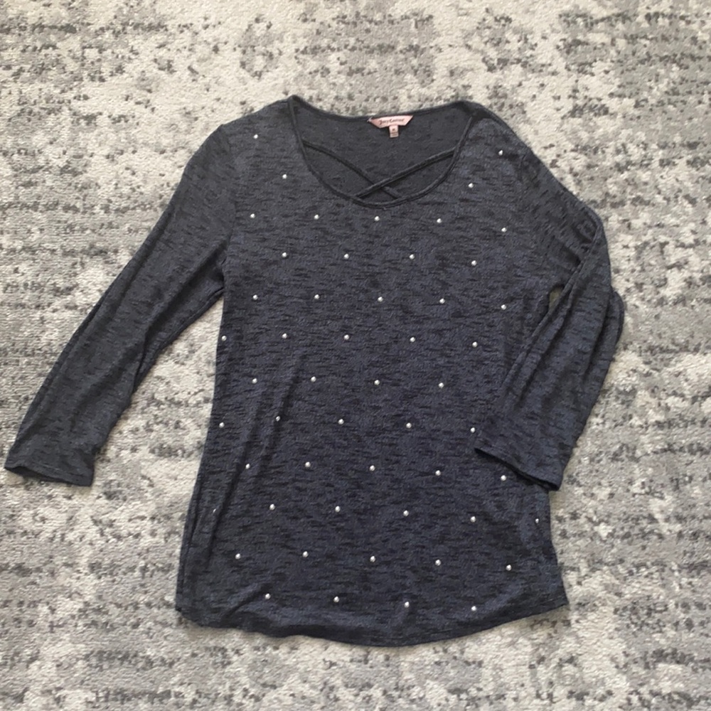 Like new Juicy Couture studded sweater
